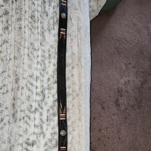 Leather Belt Wuth Buffalo Nickles